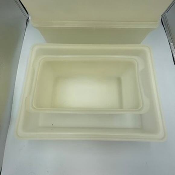 Lot Vintage Tupperware Bowls 4 Bowls 1 Lid - Picture 4 of 4